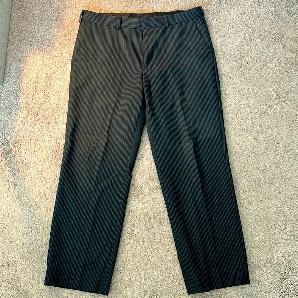 Men’s pinstriped slacks-34/30